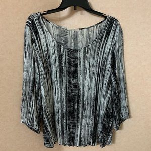 Stitchfix Le Lis Rosend Swing Top 3/4 sleeve